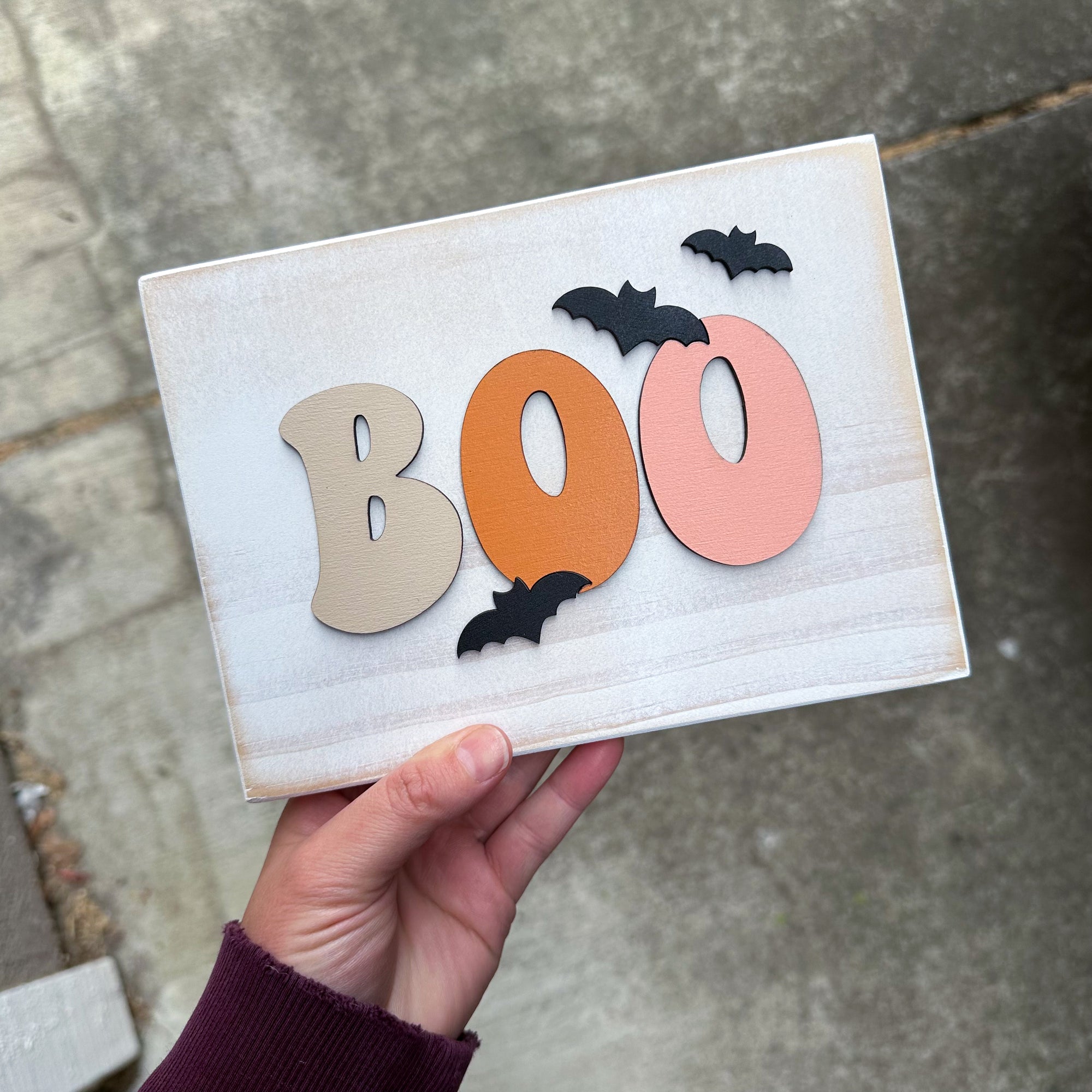 Boo sign