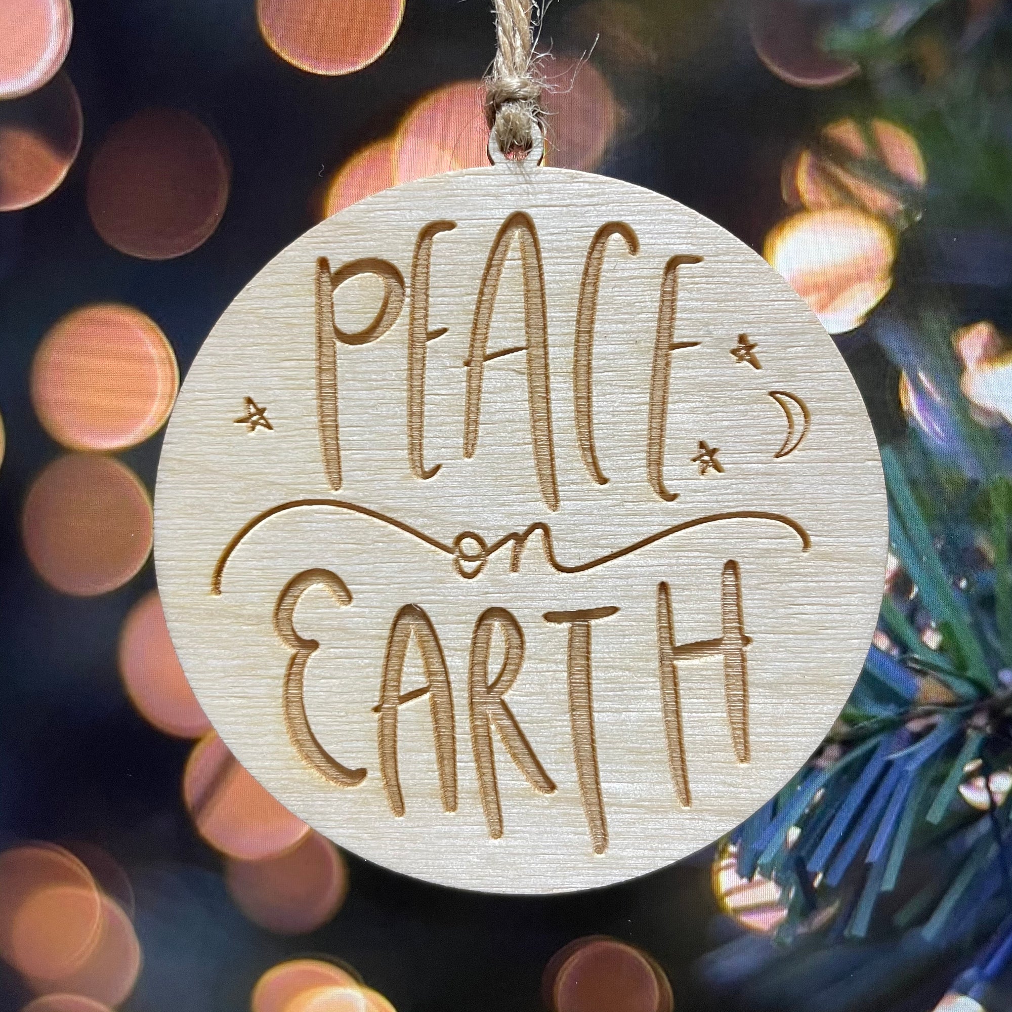 Peace on Earth - Ornament