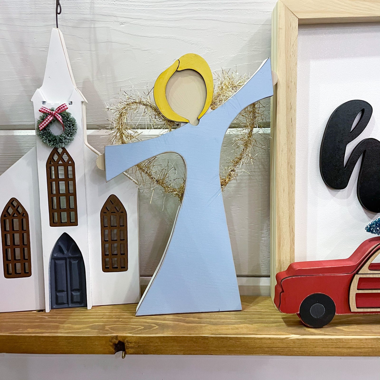 Angel- Hand Bent Wings