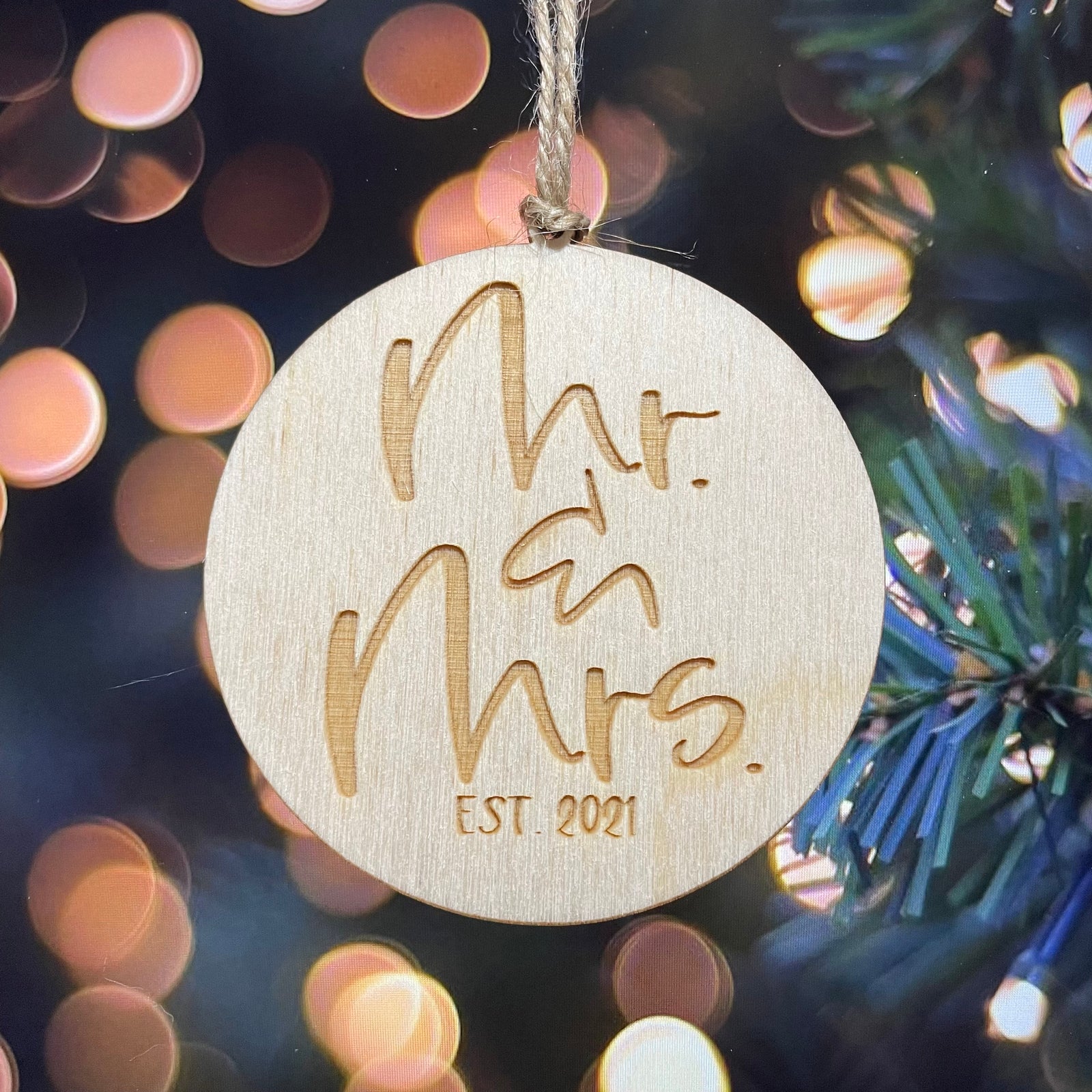 Mr. & Mrs - Ornament- 2022