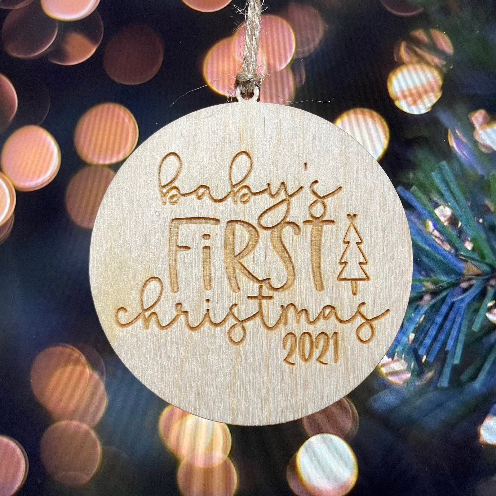 Baby's 1st Christmas- 2022 - Ornament