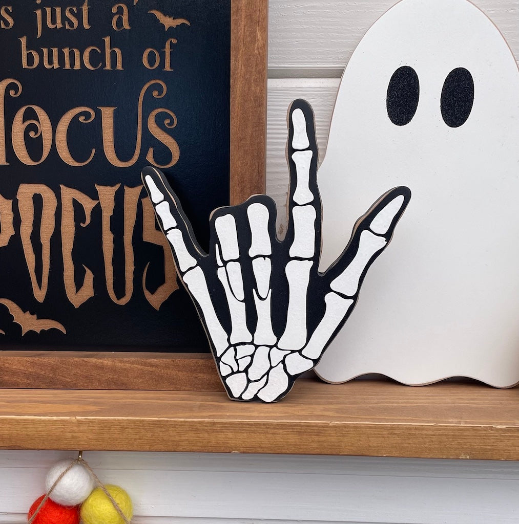 I Love You- Skeleton- Spooky