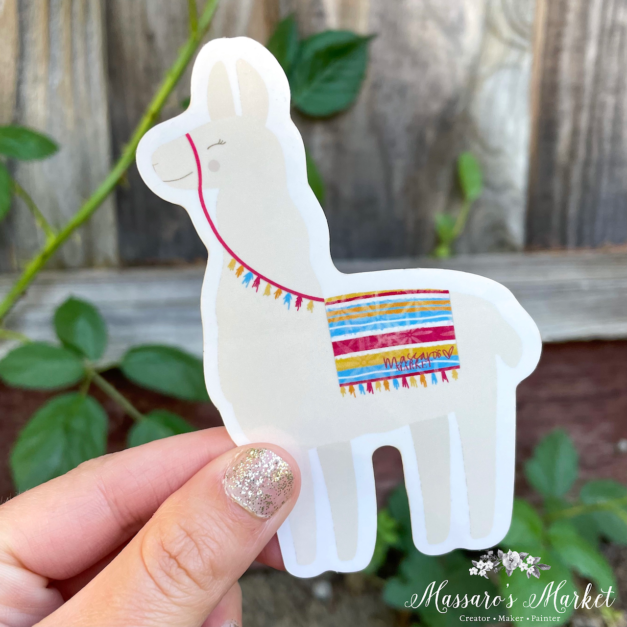 Llama Llama-Vinyl Sticker, UV and Water Proof