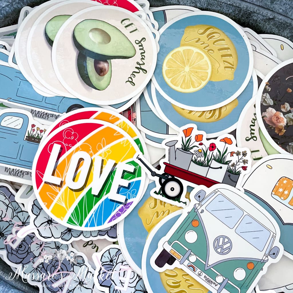 Bulk Sticker- Wholesale. Vinyl Sticker