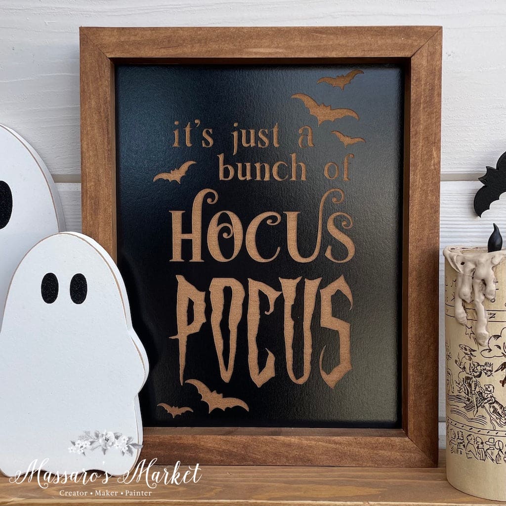 Hocus Pocus- Framed Sign