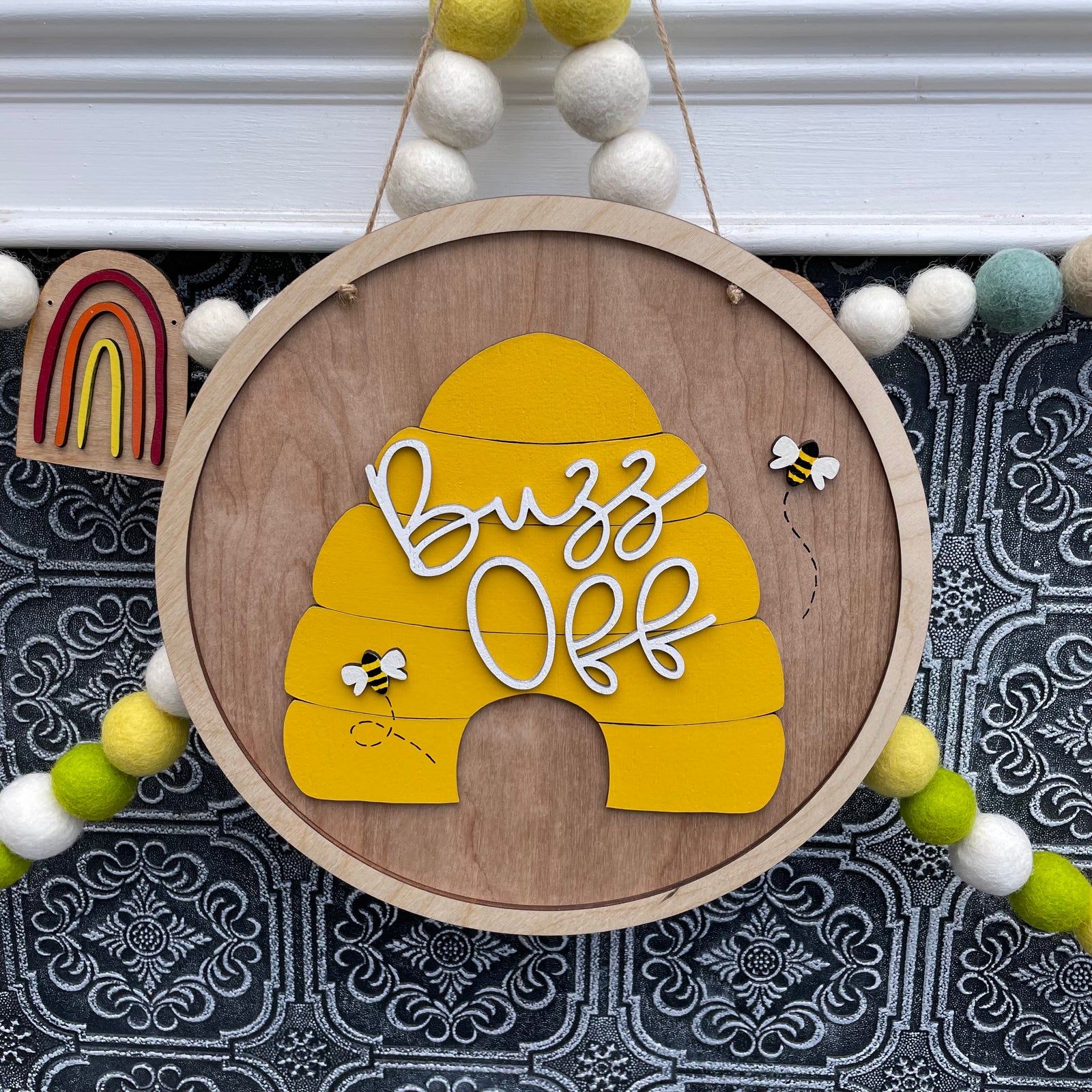 Buzz Off - Door Hanger