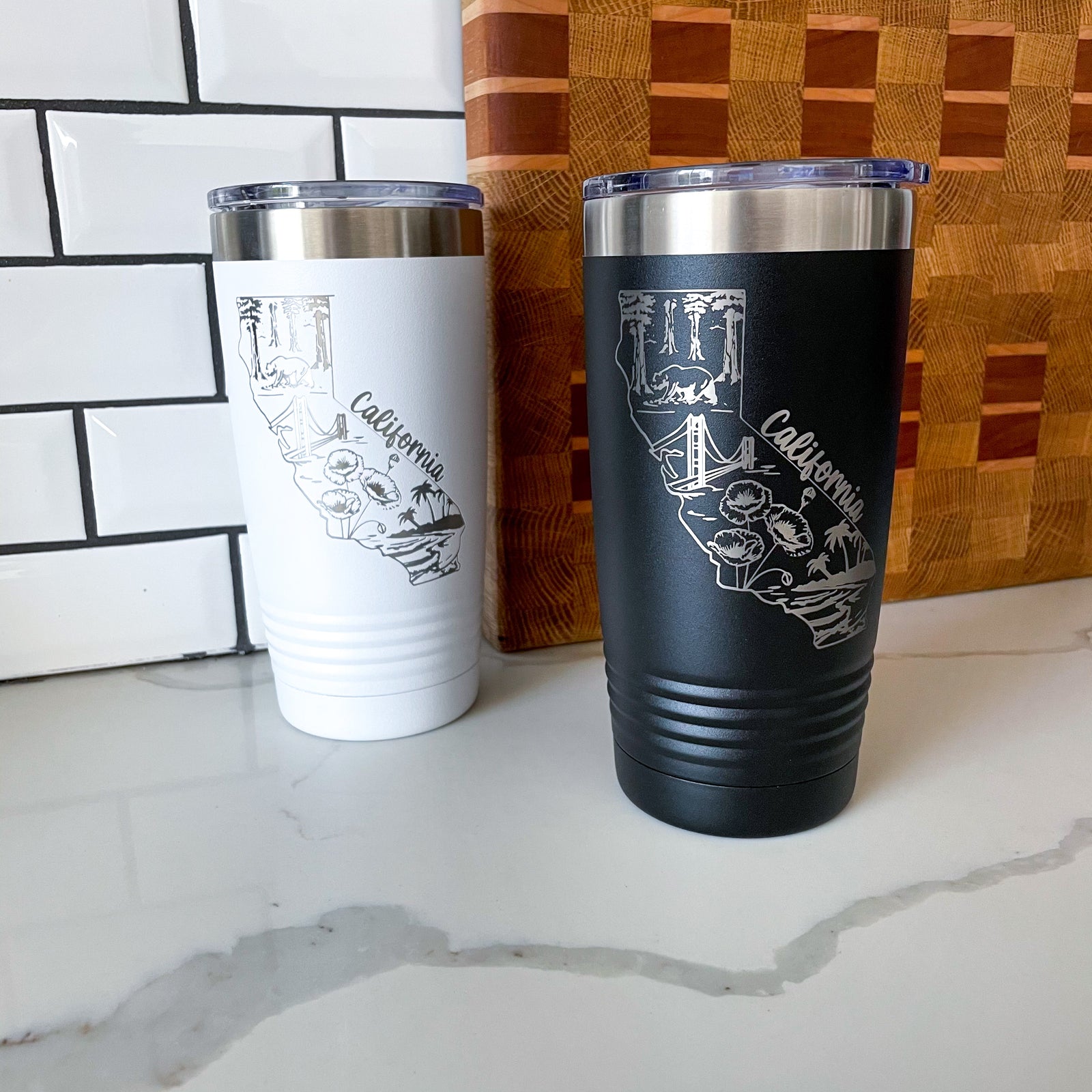 California, Love- 20oz,  Insulated Tumbler