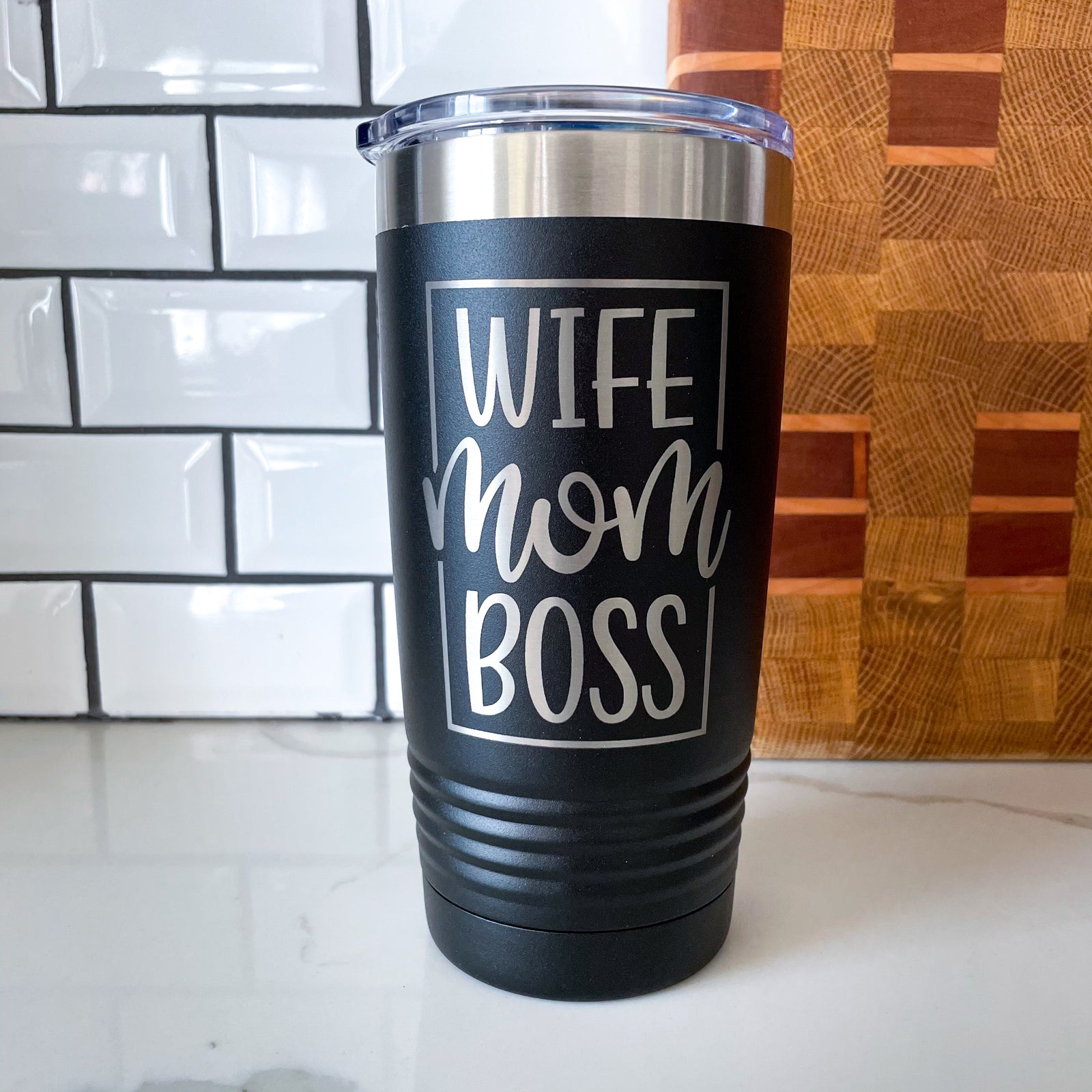 WIFE-MOM-BOSS, 20oz, 30oz Insulated Tumbler
