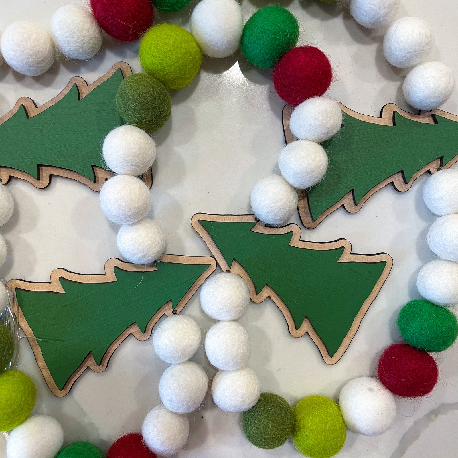 Christmas Tree Garland