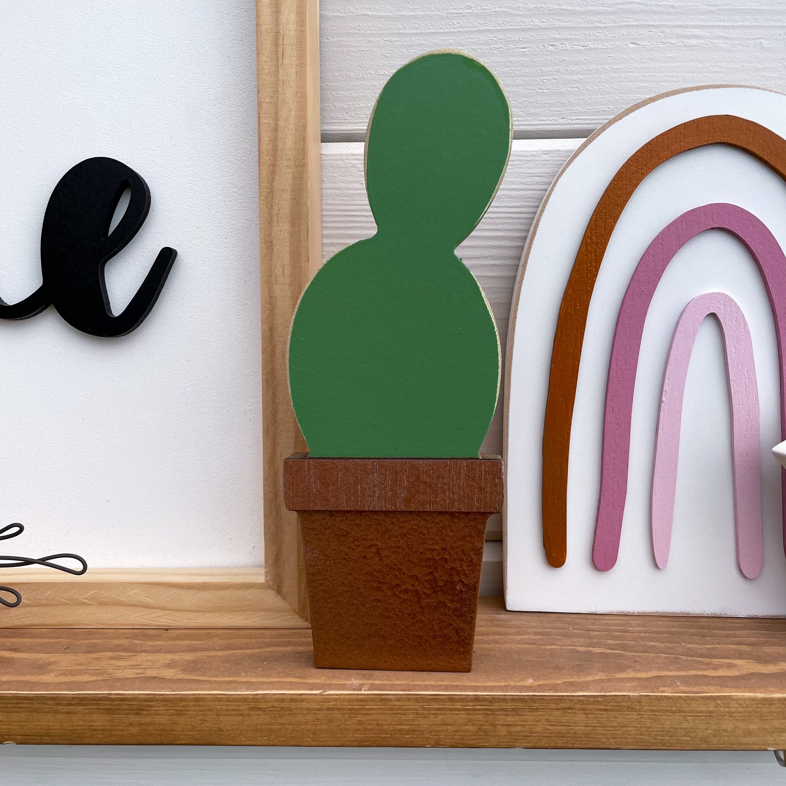 Potted Cactus, Home Decor