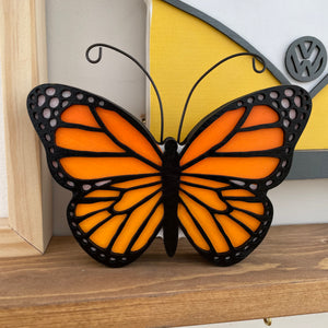 Monarch Butterfly- Free Standing, with metal detail