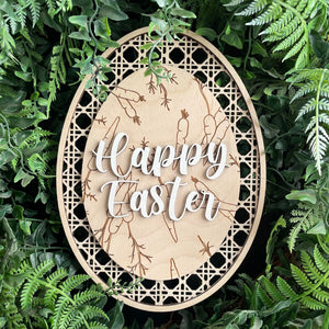 Happy Easter Door Hanger, Home Decor