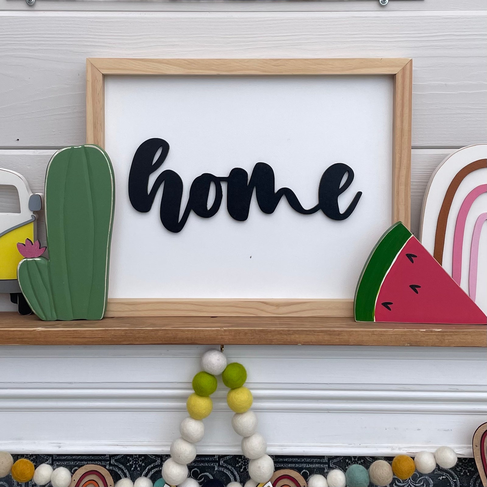 Home- Wall Art, Gallery Wall, Laser Cut, Wood Sign