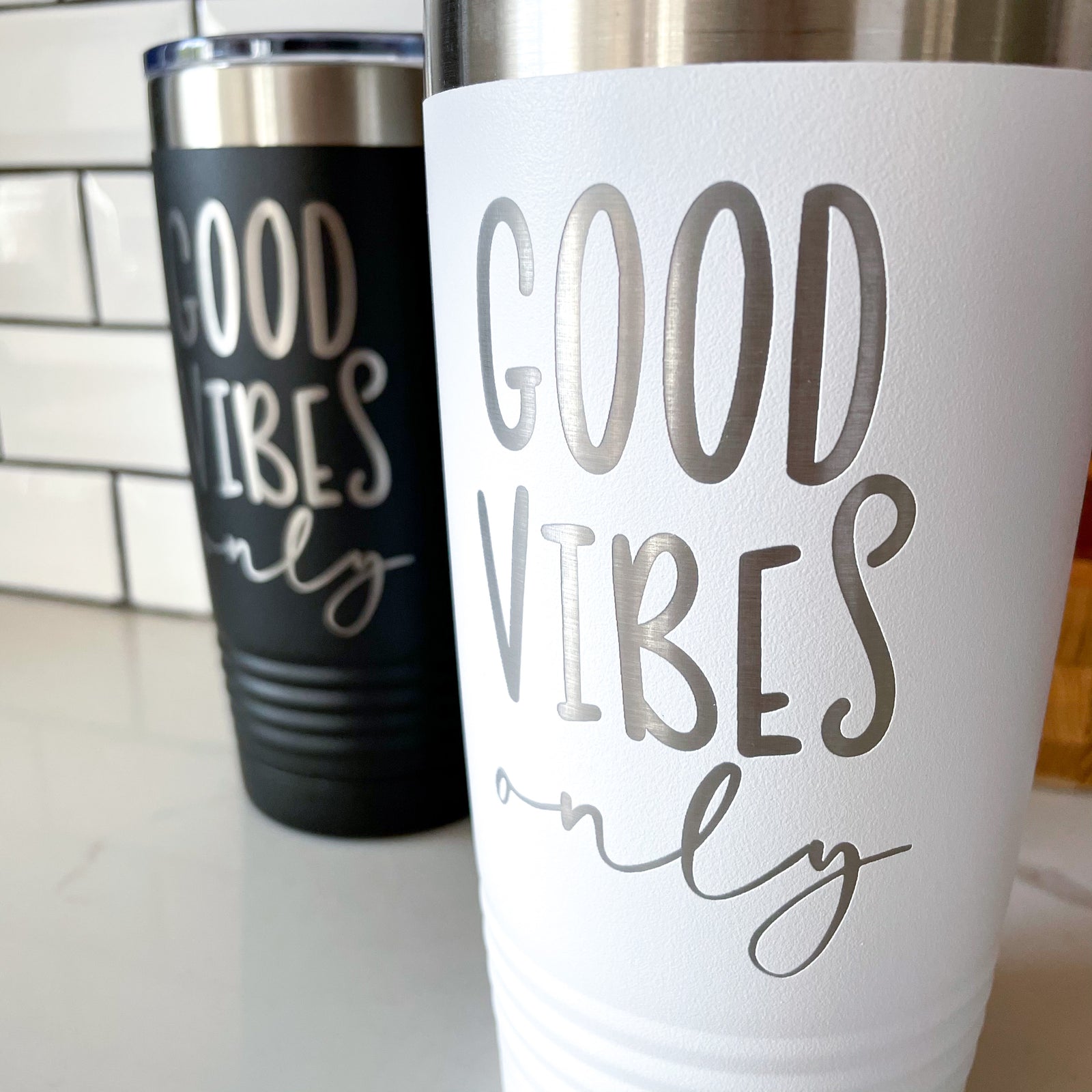 Good Vibes Only- 20oz, 30oz Insulated Tumbler