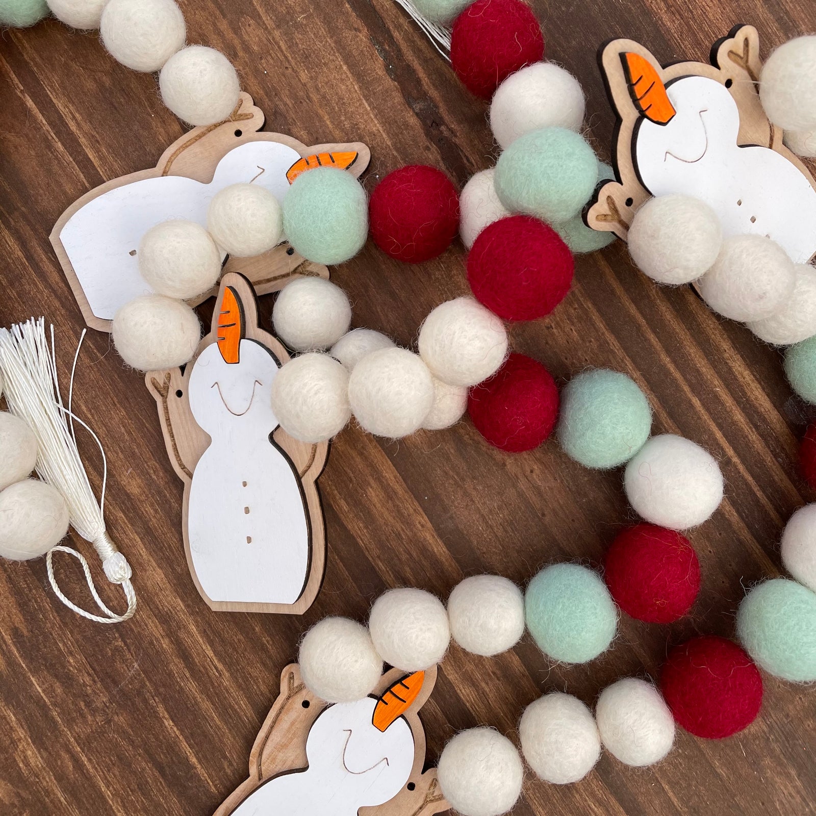 Snowman Garland