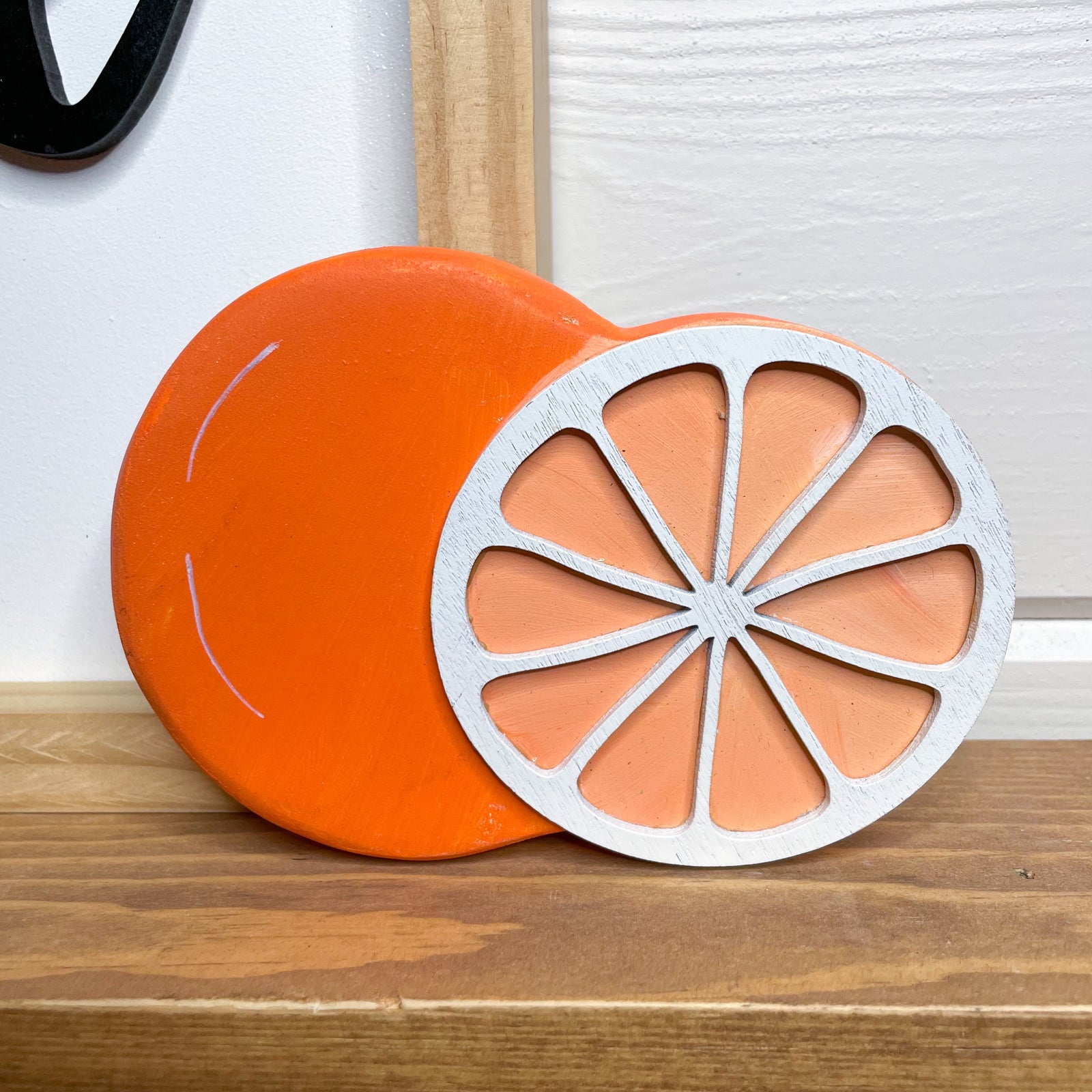 Orange- Free standing, 6" Wide