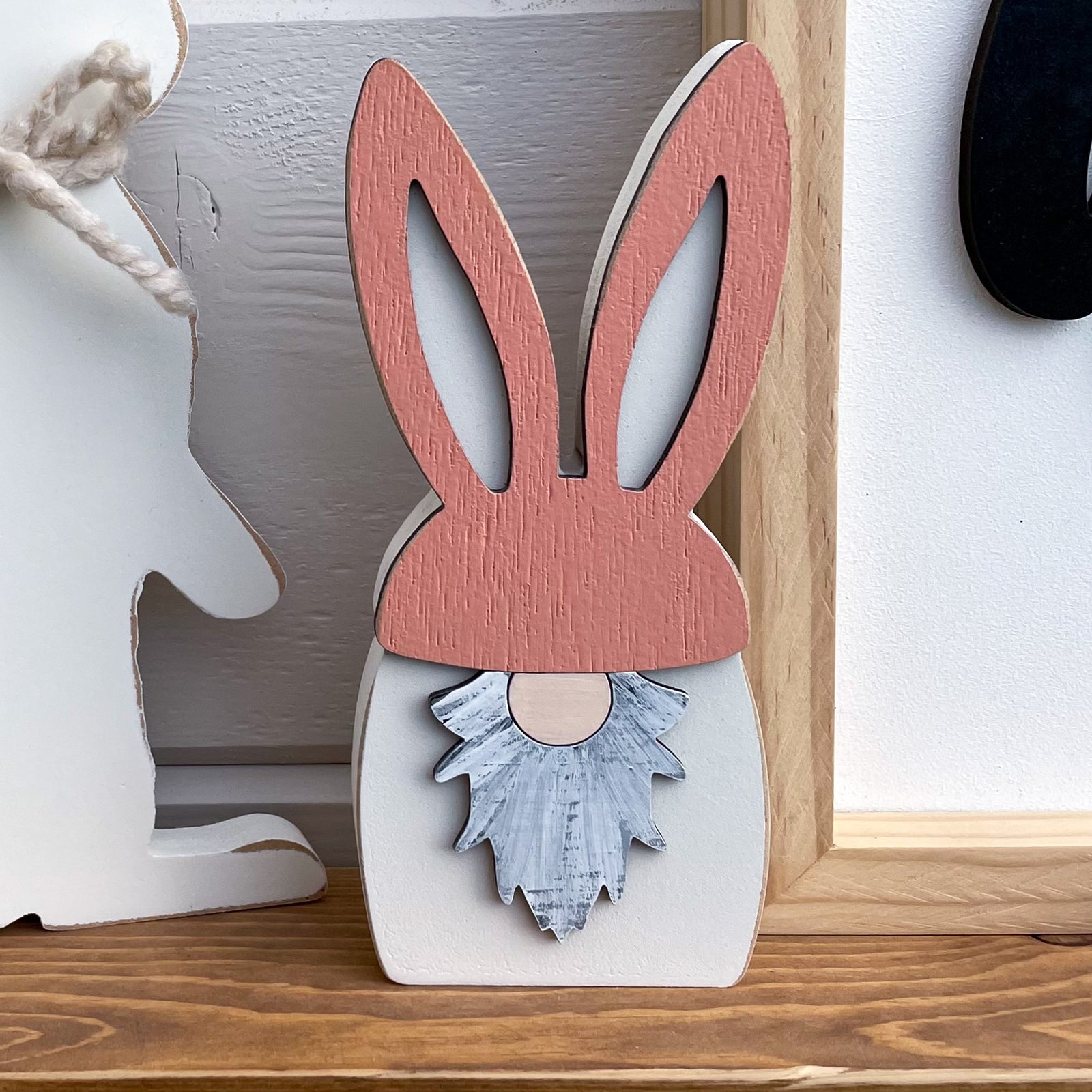 Bunny Gnome, Easter Decor