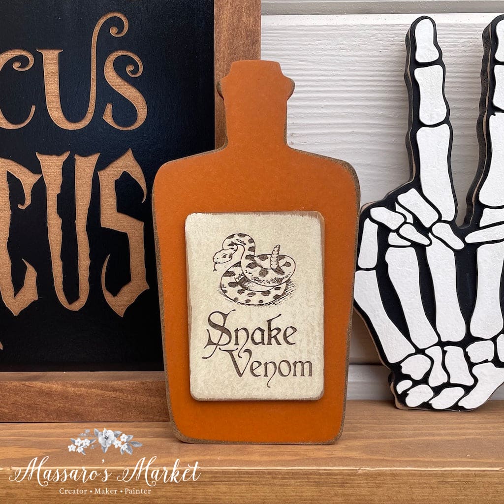 Poison Bottle Large - Snake