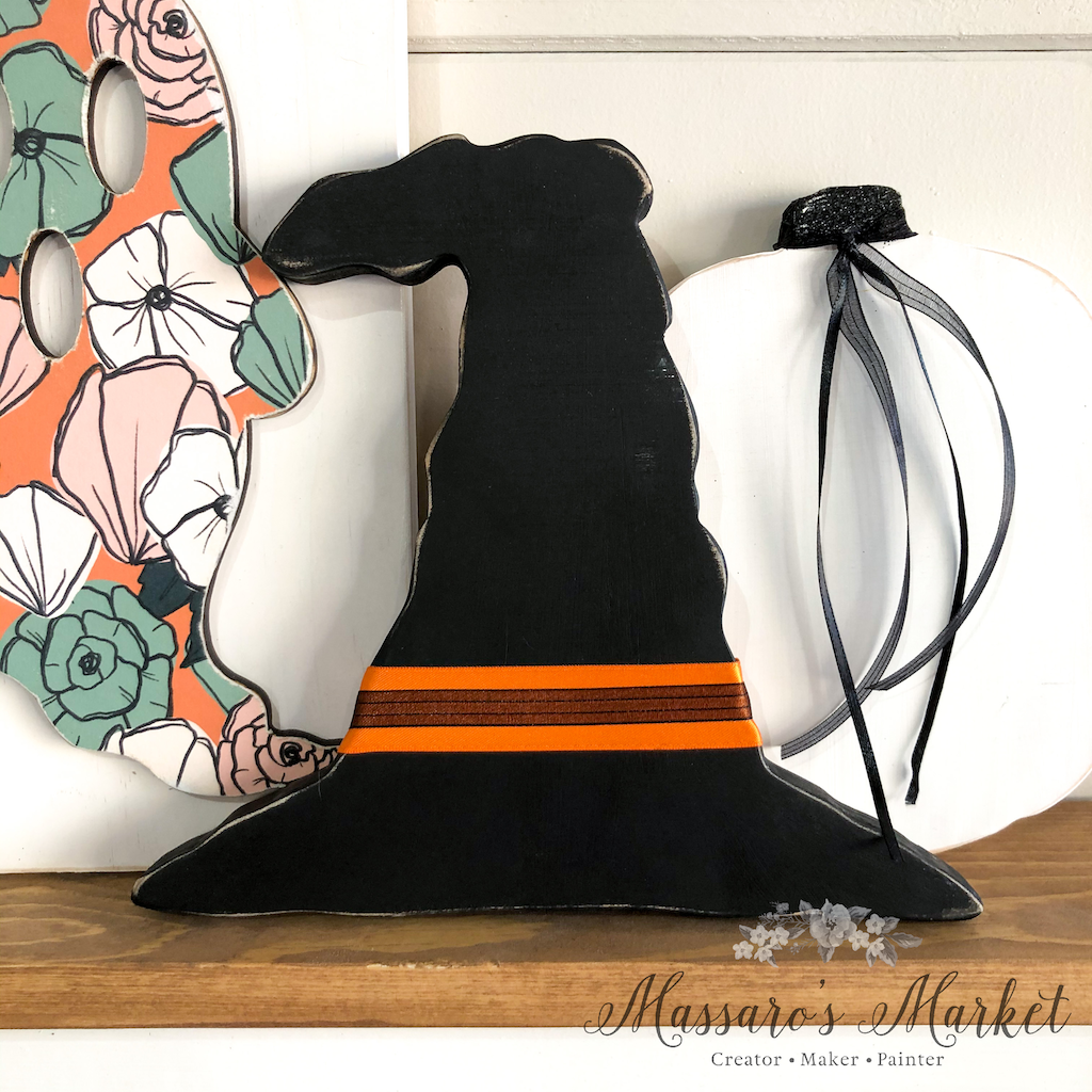 Witch Hat- 10" Tall Spooky, Halloween